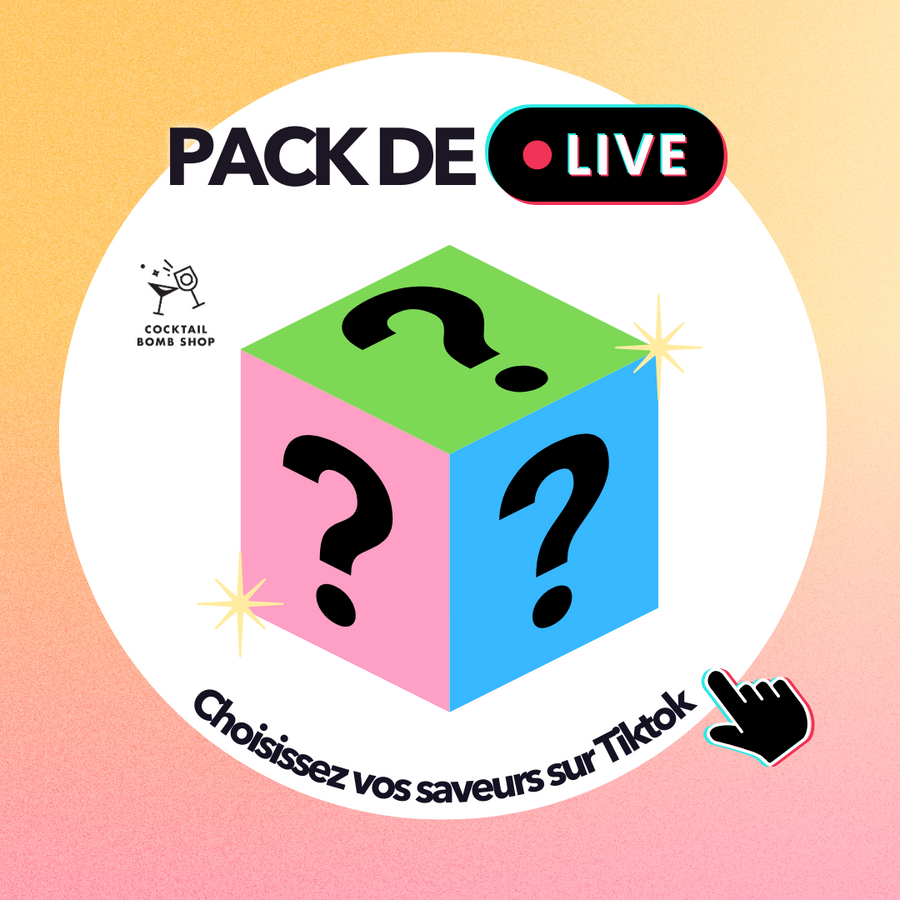 LE PACK LIVE - 8 BOMBES COCKTAIL