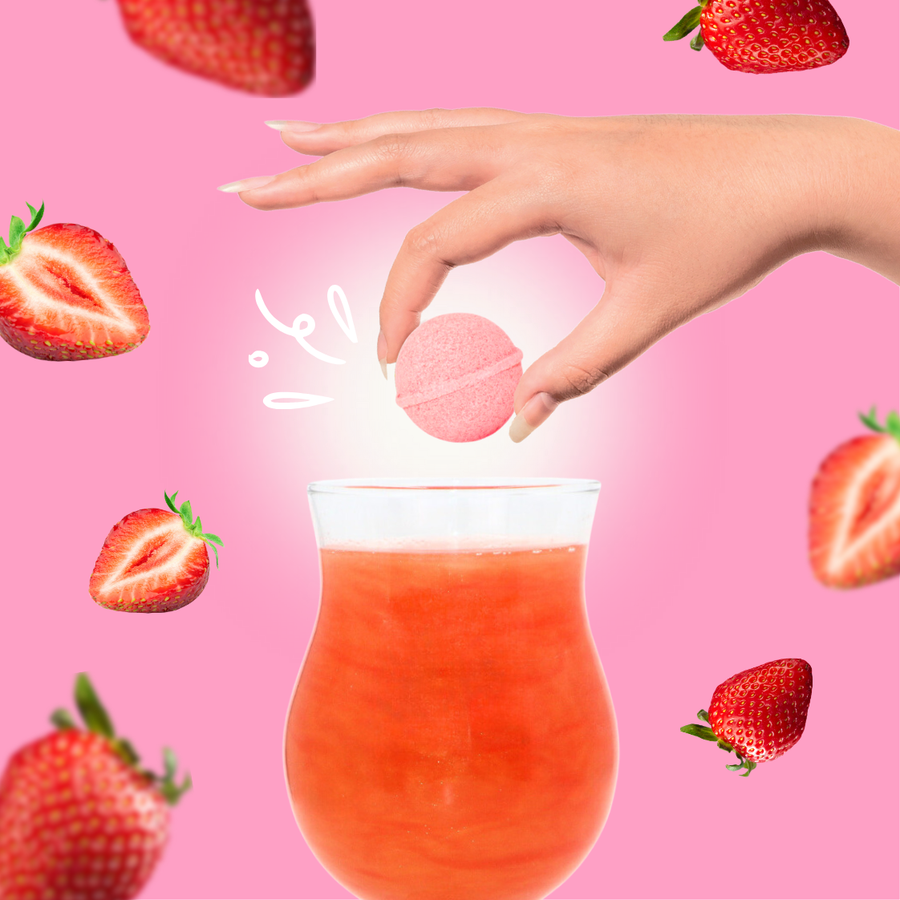 ECLAT DE FRAISE - BOMBE COCKTAIL