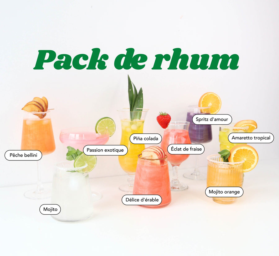 COFFRET SPIRITUEUX - BOMBES COCKTAIL