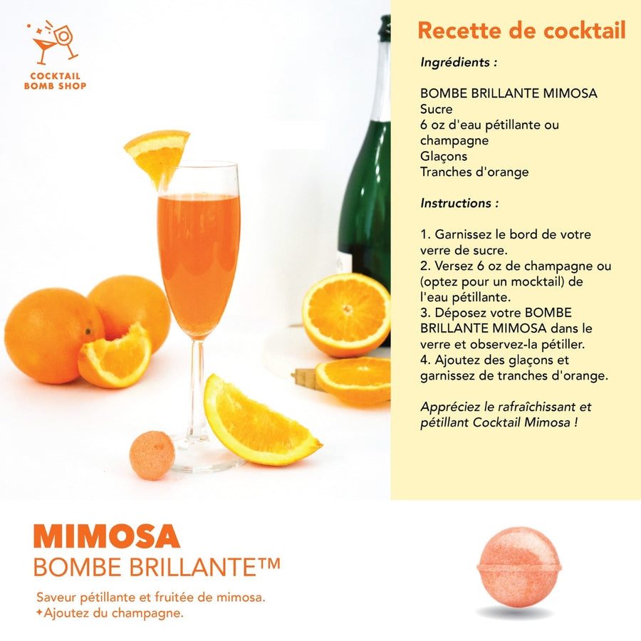 MIMOSA - BOMBE COCKTAIL