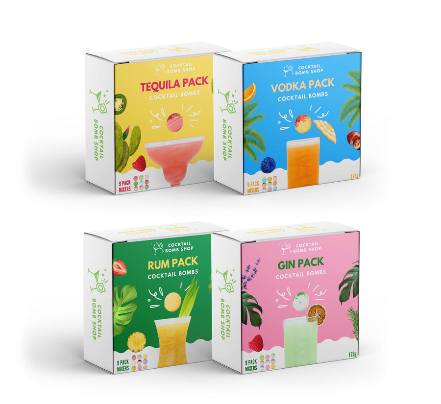 COFFRET SPIRITUEUX - BOMBES COCKTAIL